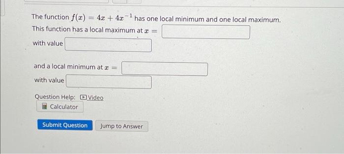 Solved Consider the function f(x) = 1 - 3x, -5