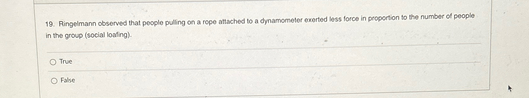 ringelmann rope pulling experiment