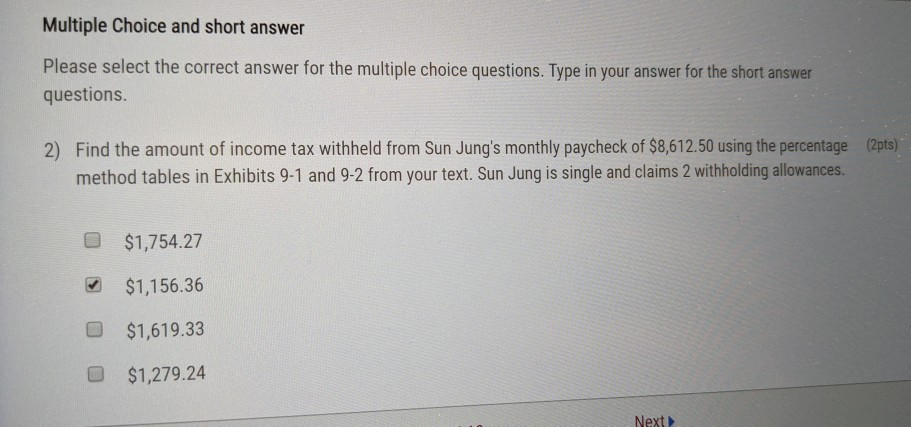 Solved Multiple Choice and short answer Please select the | Chegg.com