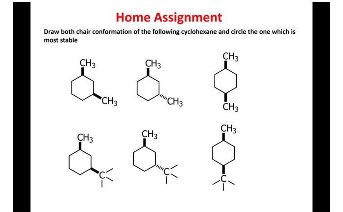Solved Draw both chair conformation of the following | Chegg.com