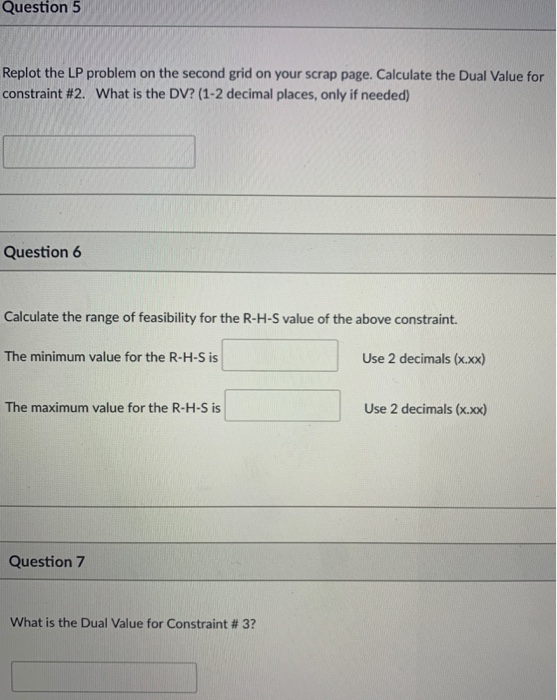 Solved Given the following LP formulation in which you wish | Chegg.com