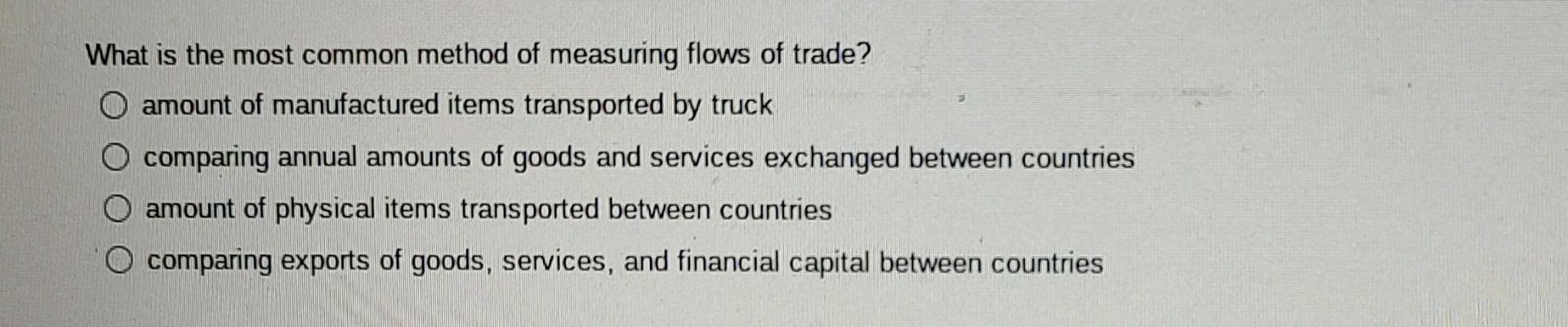 Solved What Is The Most Common Method Of Measuring Flows Of Chegg Solved What Is The Most Common Method Of Measuring Flows Of Chegg