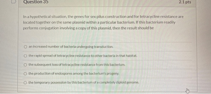 Solved Question 35 2.1 pts In a hypothetical situation, the | Chegg.com