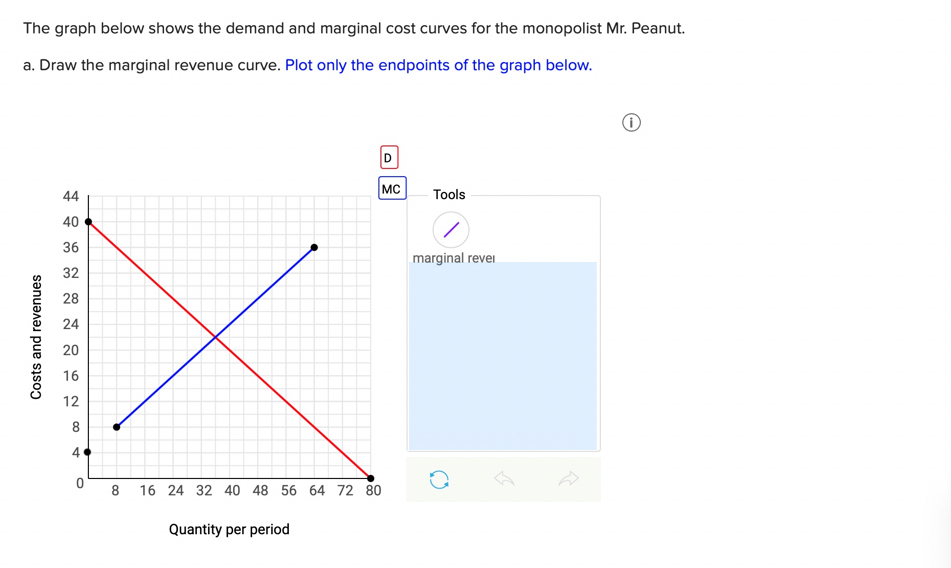 Solved B. ﻿What are values of profit maximising output and | Chegg.com