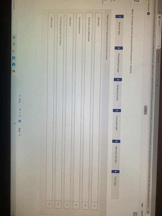 Match The Media With Their General Intended Purpose Or Category. Solved Connect to | Chegg.com