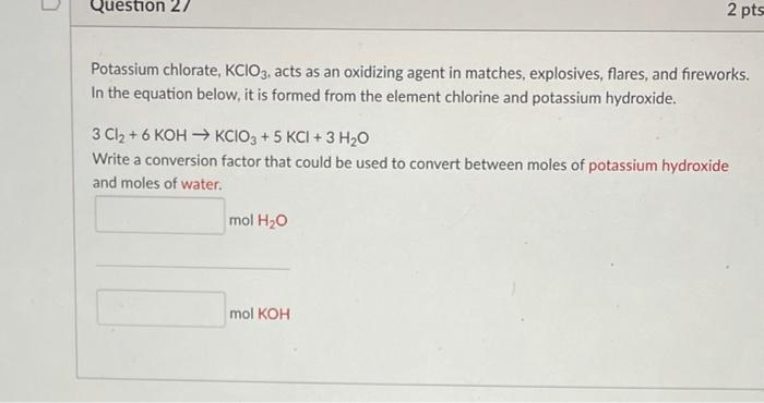 Solved Because of its red-orange color, sodium dichromate, | Chegg.com