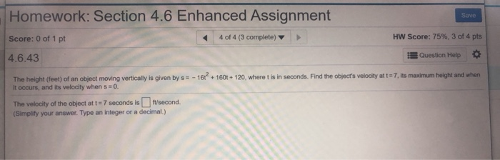 homework assignment 4 1 judging space in seconds answers