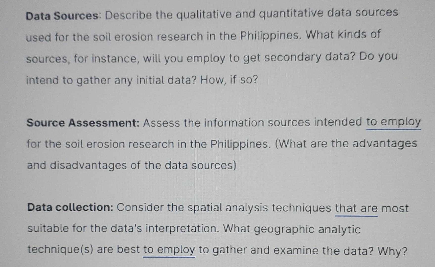 Solved Data Sources: Describe the qualitative and | Chegg.com