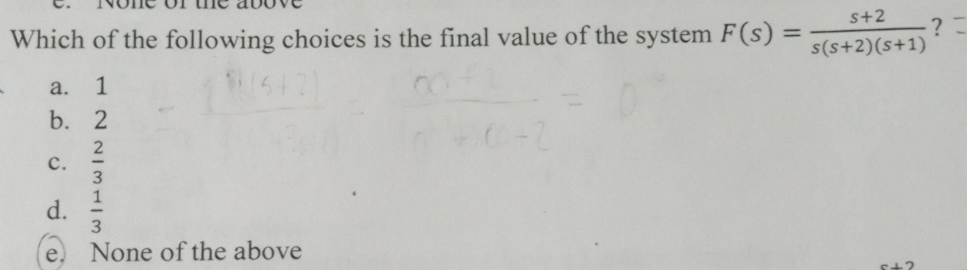 Final Option Solution Solved Which of the following choices is the final value of | Chegg.com