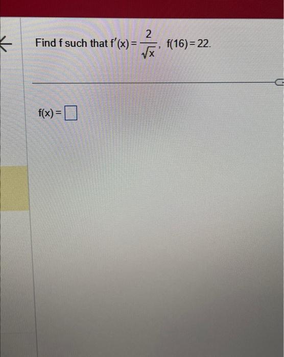 solved-find-f-such-that-f-x-x2-f-16-22-f-x-chegg