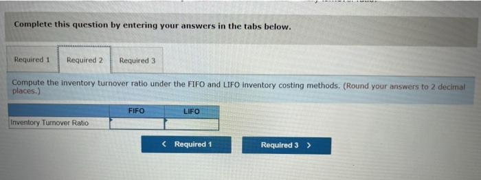 Solved Inventory, December 31, using FIFO →62 Units o | Chegg.com