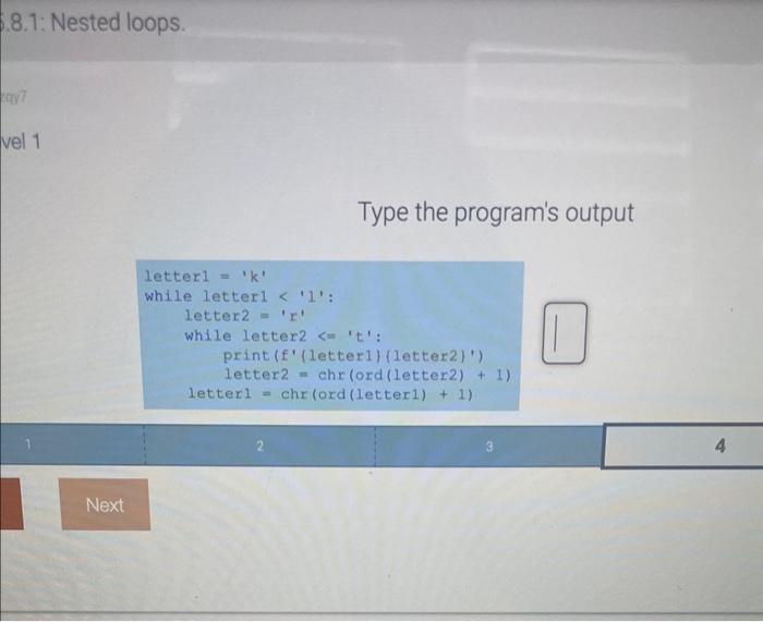 Solved Type the program's output | Chegg.com