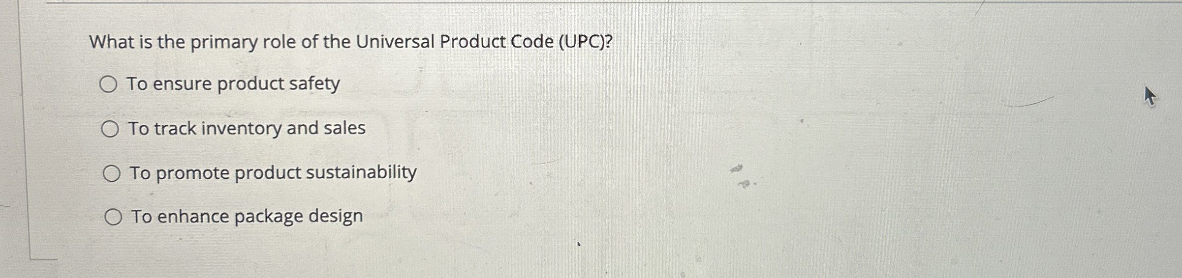 Solved What is the primary role of the Universal Product | Chegg.com