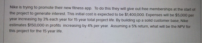 Solved Nike is trying to promote their new fitness app. To | Chegg.com