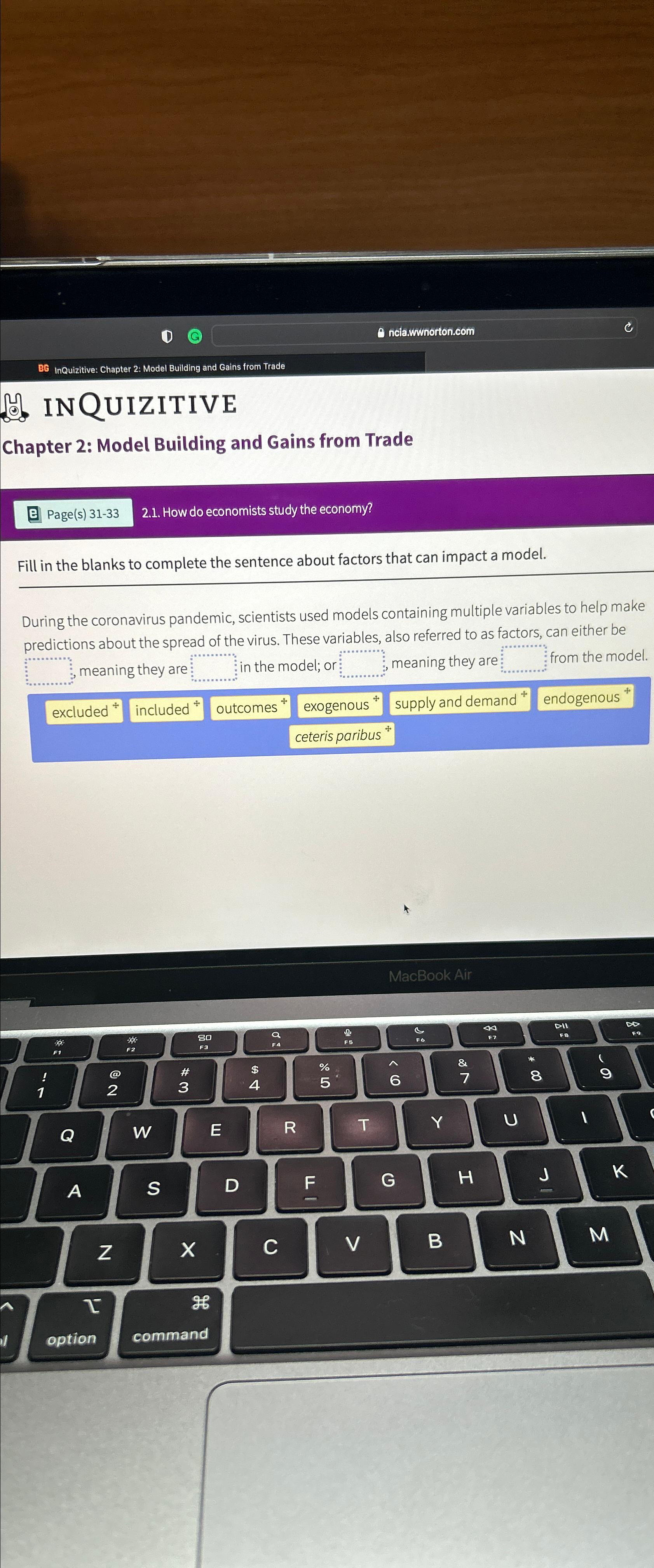 Solved BG InQuizitive: Chapter 2: Model Building And Gains | Chegg.com