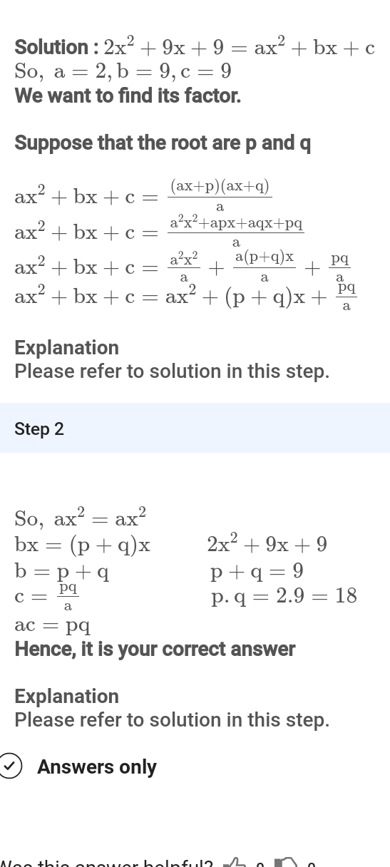 Solved This is the proof of why you multiply the leading | Chegg.com