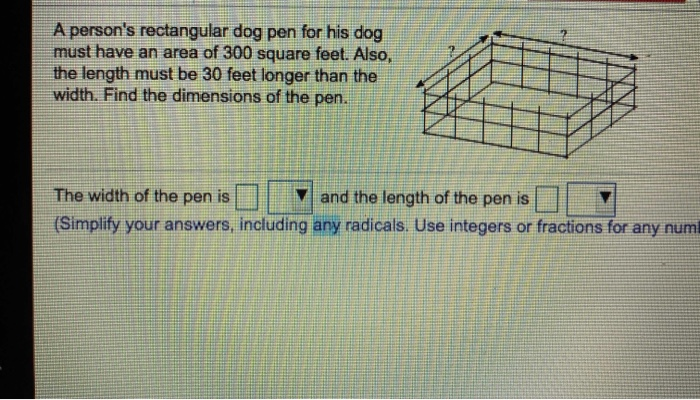 rectangular dog pen