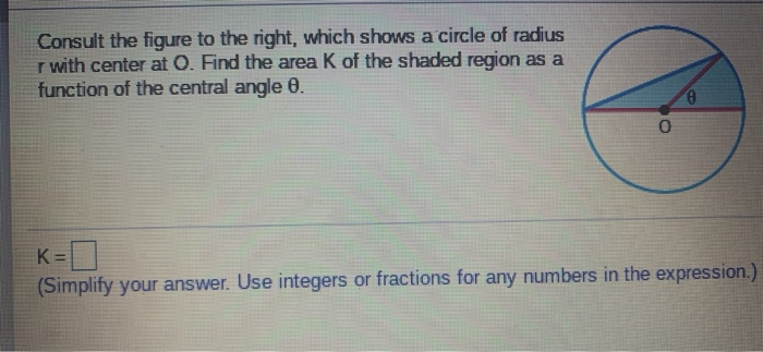 Solved Consult The Figure To The Right, Which Shows A Circle | Chegg.com