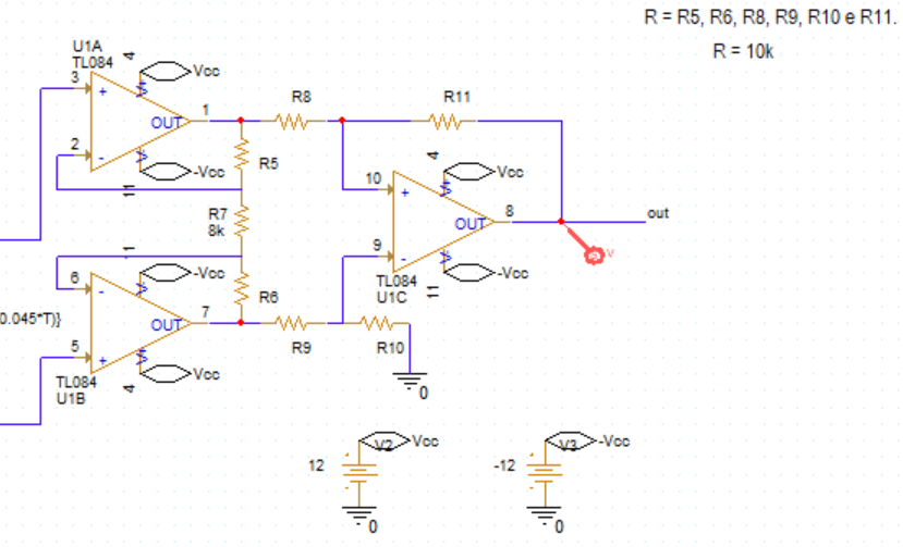 Design the instrumentation Amplifier on a breadboard,