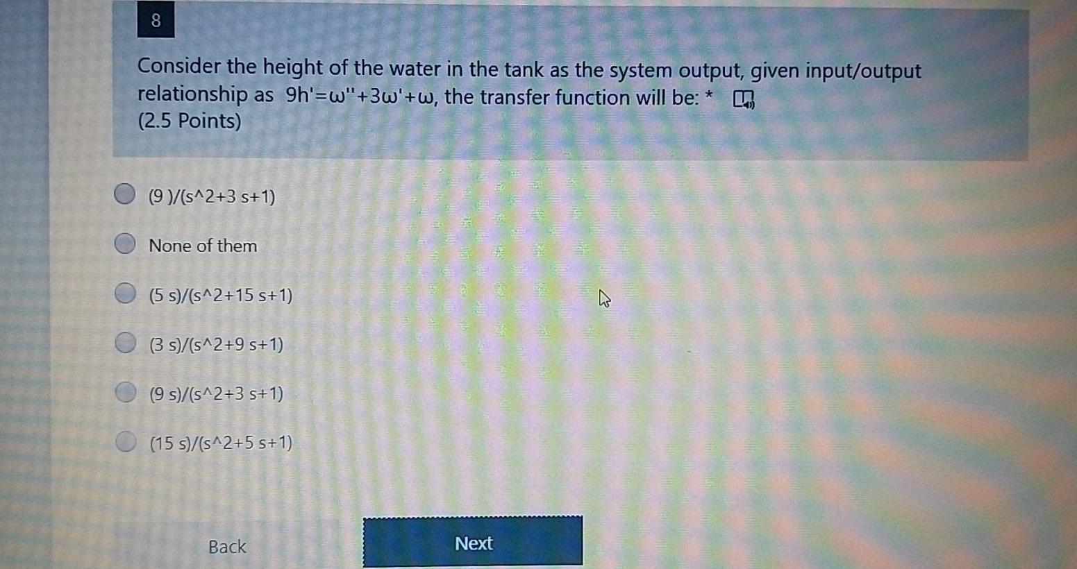 Solved For The System Shown In The Figure, Answer The | Chegg.com