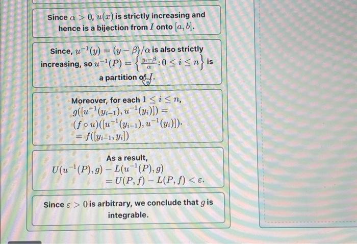 Solved Let F:[a,b]→R Be A Riemann Integrable Function. Let | Chegg.com