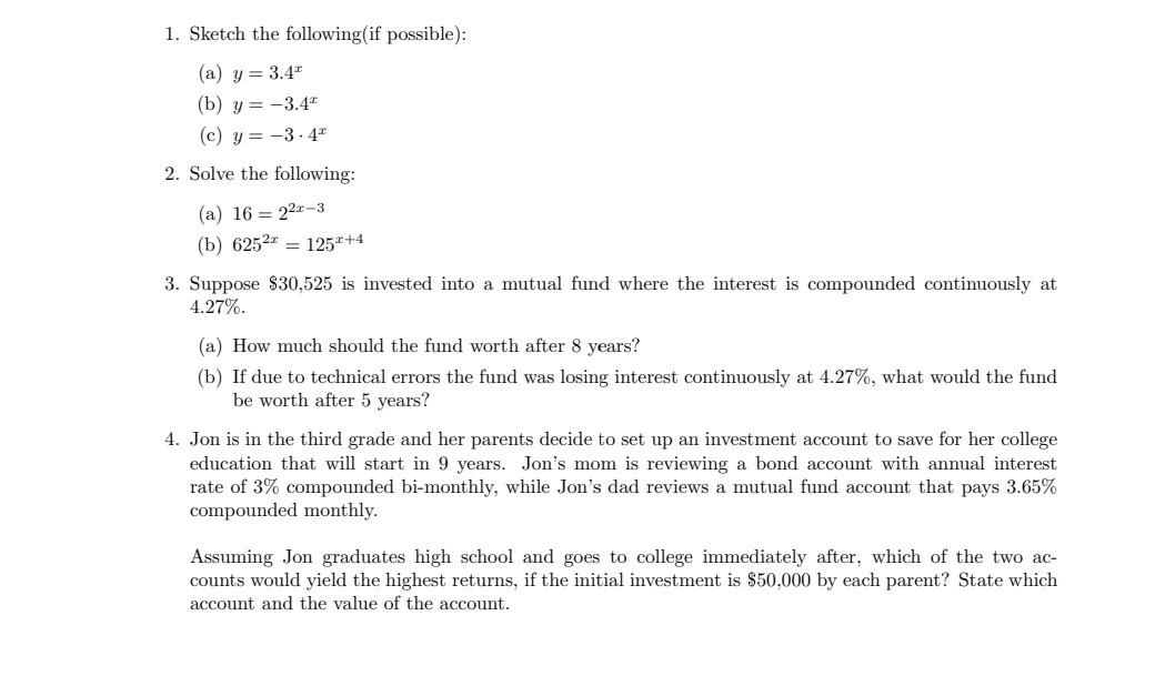 solved-1-sketch-the-following-if-possible-a-y-3-4x-b-chegg