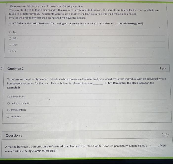 Solved Please read the following scenario to answer the | Chegg.com