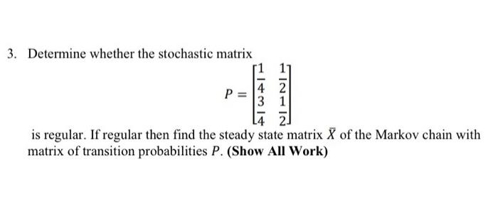 Solved 1. Solve the following system of linear equations | Chegg.com