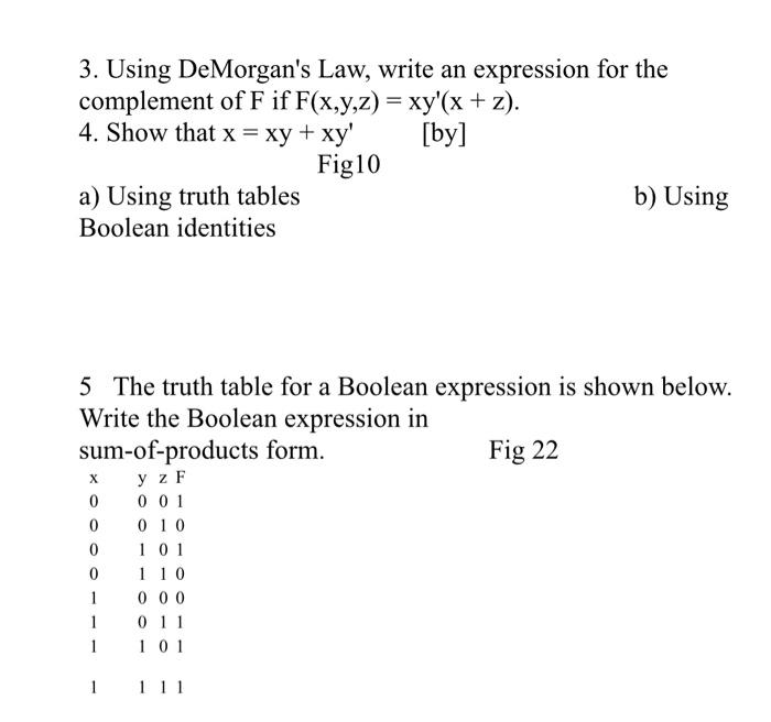 Solved 1 Construct A Truth Table For The Following A Y Chegg Com