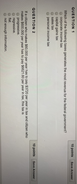 Solved QUESTION 1 10 points Save Answer Which of the | Chegg.com