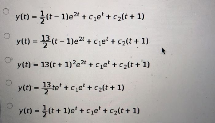 Solved . L Chapter 3, Section 3.6, Question 31 The method of | Chegg.com