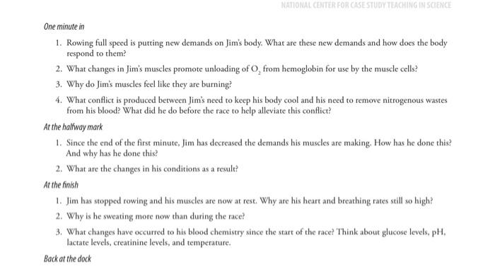 The 2000 Meter Row A Case in Homeostasis by Nathan Chegg