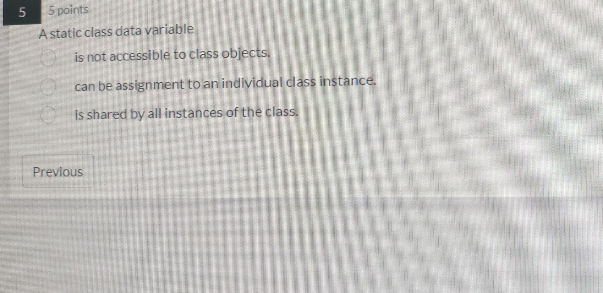 the first assignment to a local variable determines its class