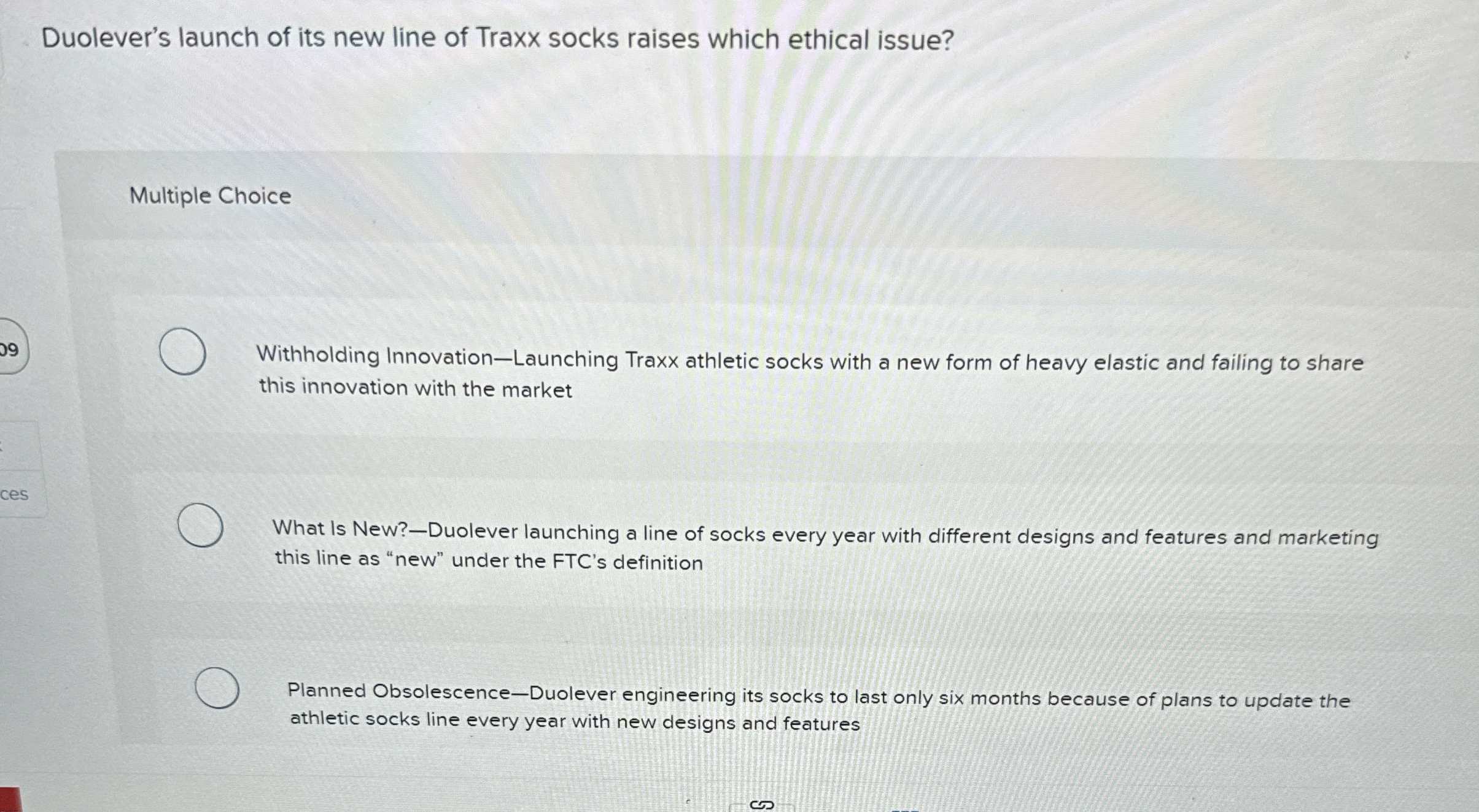Solved Duolever's launch of its new line of Traxx socks