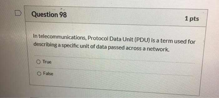 Solved Question 94 1 pts Which of the protocols listed below | Chegg.com