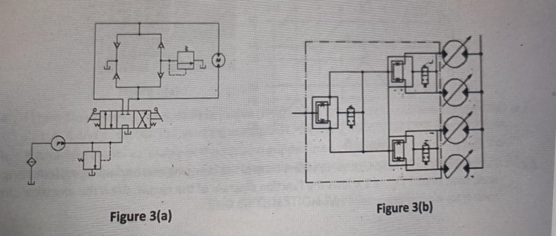 Solved A. Figure 3(a) Show The Circuit Applied For Hydraulic | Chegg.com