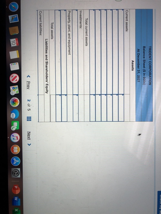 Solved The Data Listed Below Are Taken From A Balance She...