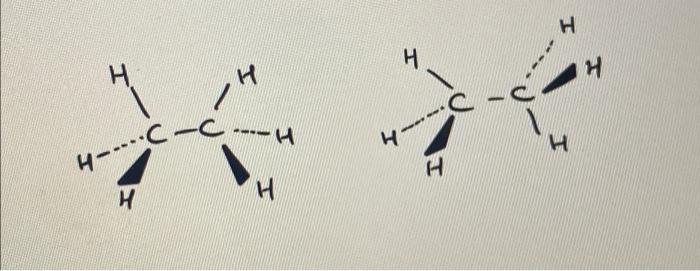 Solved which is staggered and which is eclipsed ? | Chegg.com