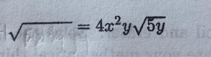 y = sqrt((4   x)(5 - 2x))