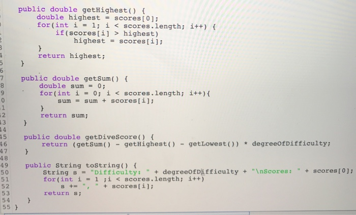Solved You will write a Java program to determine the score | Chegg.com
