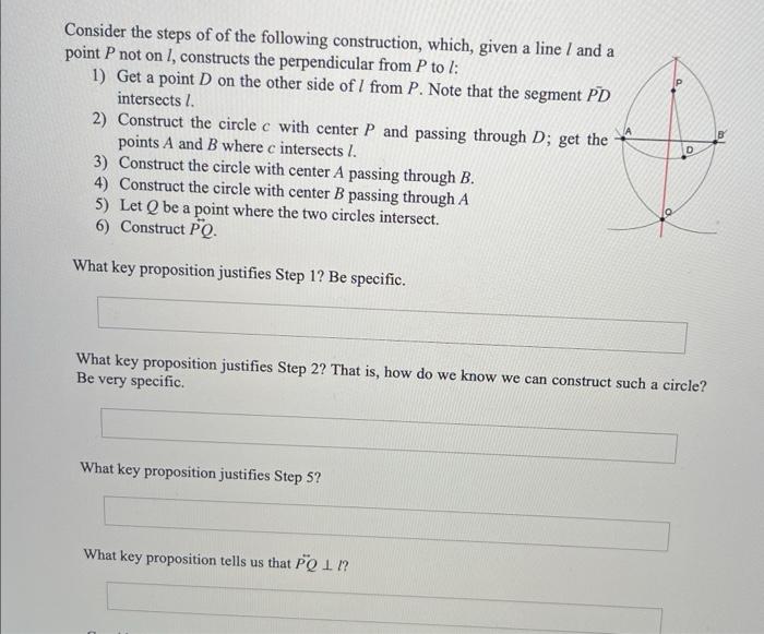 Solved Consider the steps of of the following construction, | Chegg.com