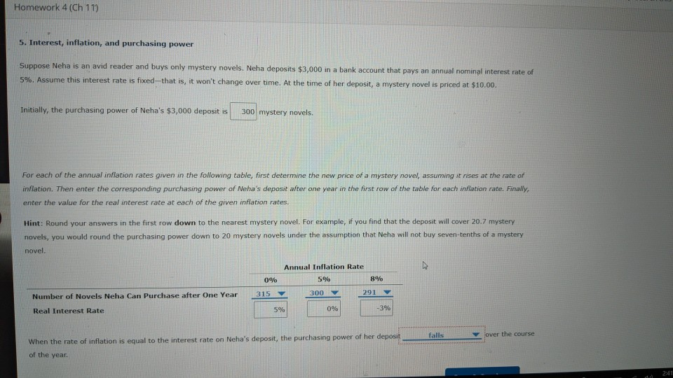 Inflation at the movies worksheet answers picture