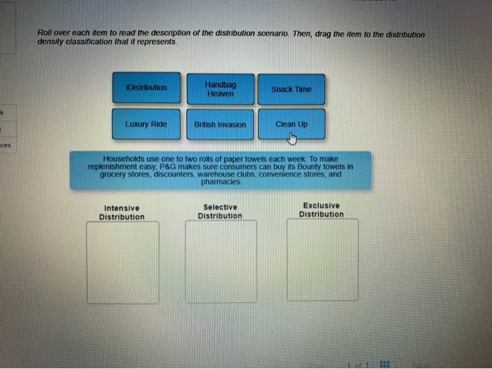 Solved 1 Target Market Coverage Distribution Density points