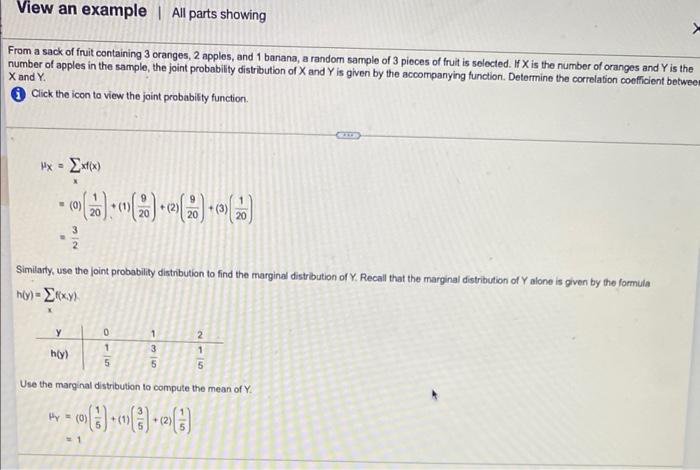 Solved I need help finding the correlation coefficient | Chegg.com