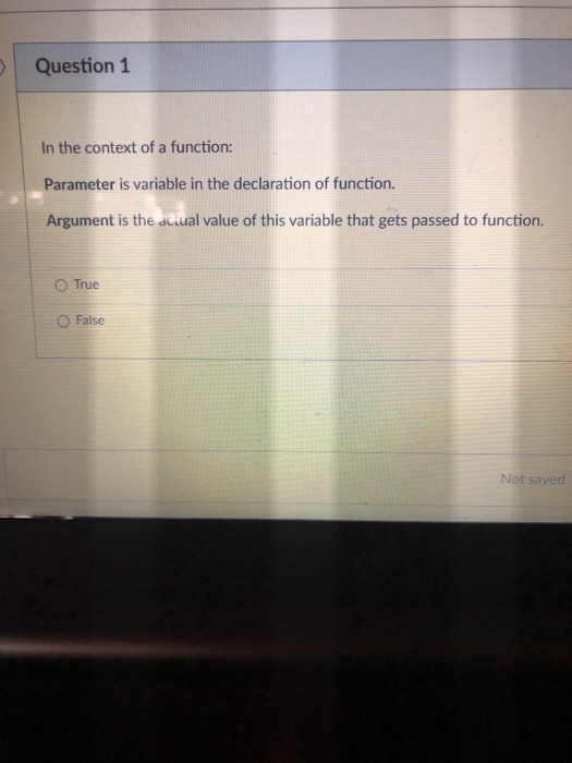 assignment to property of function parameter 'question'