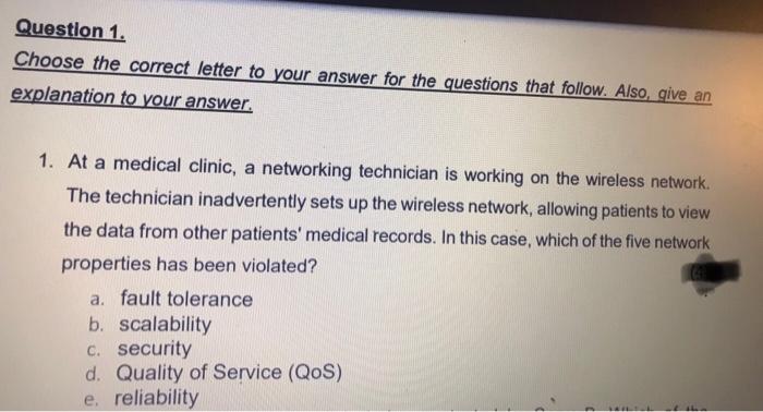 a networking technician is working on the wireless?