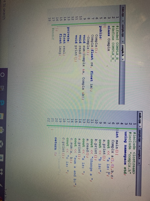 Solved Instruction: The following source codes have been | Chegg.com