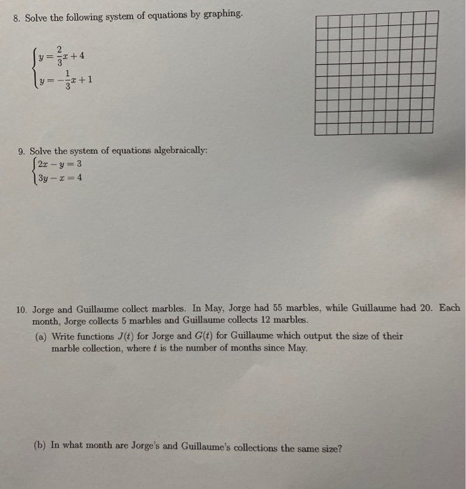 solve the system of equations below by graphing mc008 1 jpg