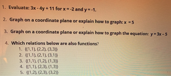 graph y 11 4 3 x 2