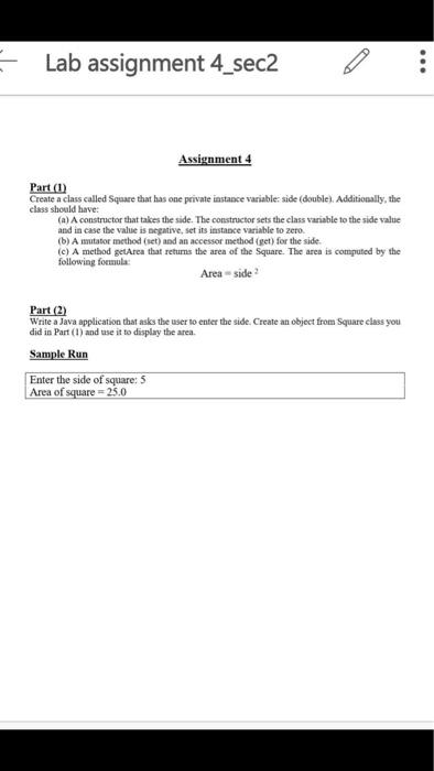 Solved Lab assignment 4_sec2 : Assignment 4 Part (0) Create | Chegg.com